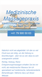 Mobile Screenshot of med-massage.info
